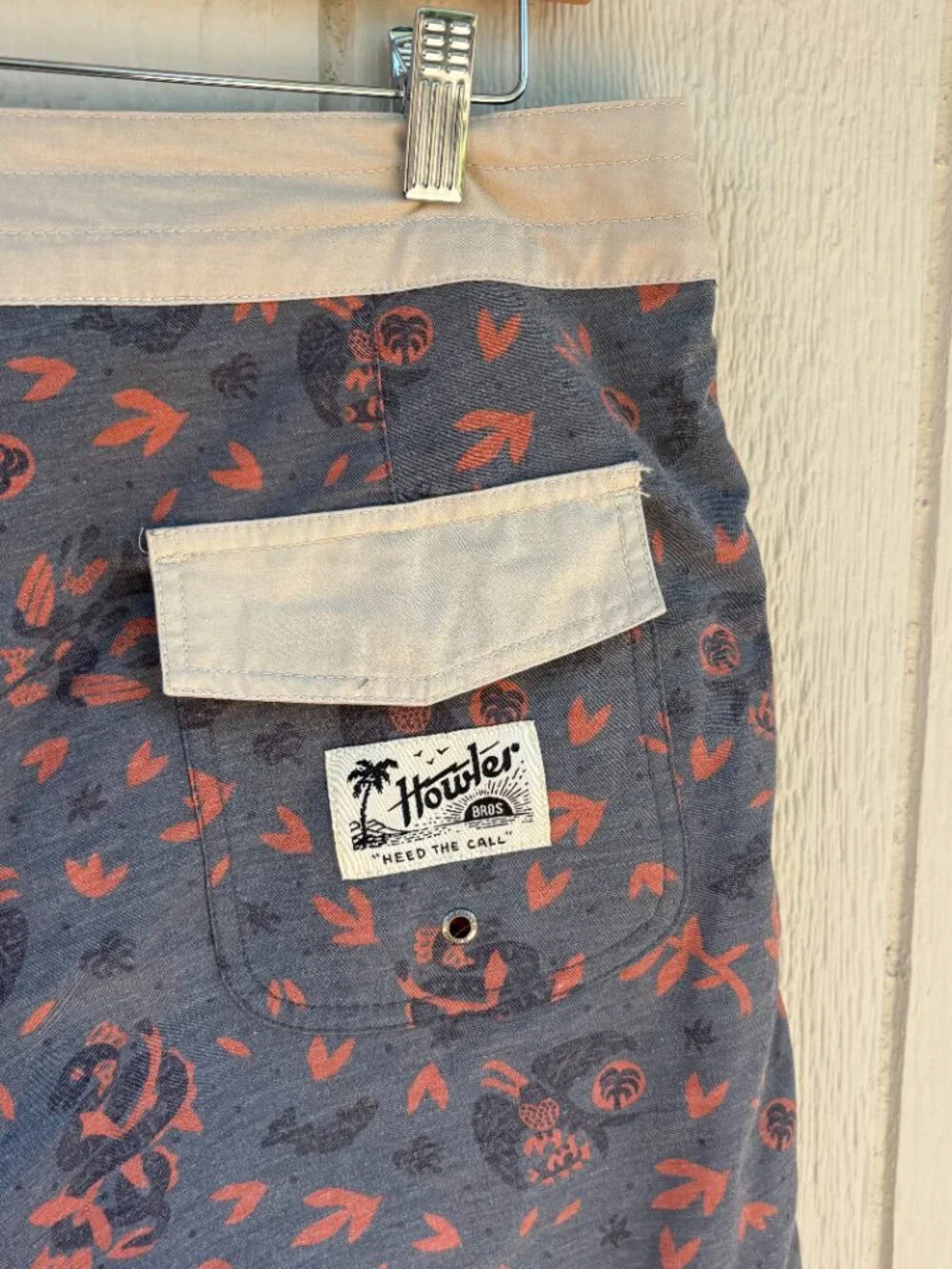 Howler Bros Bruja Boardshorts Men's 33 Deep Slate Beach Summer Surf Swim
